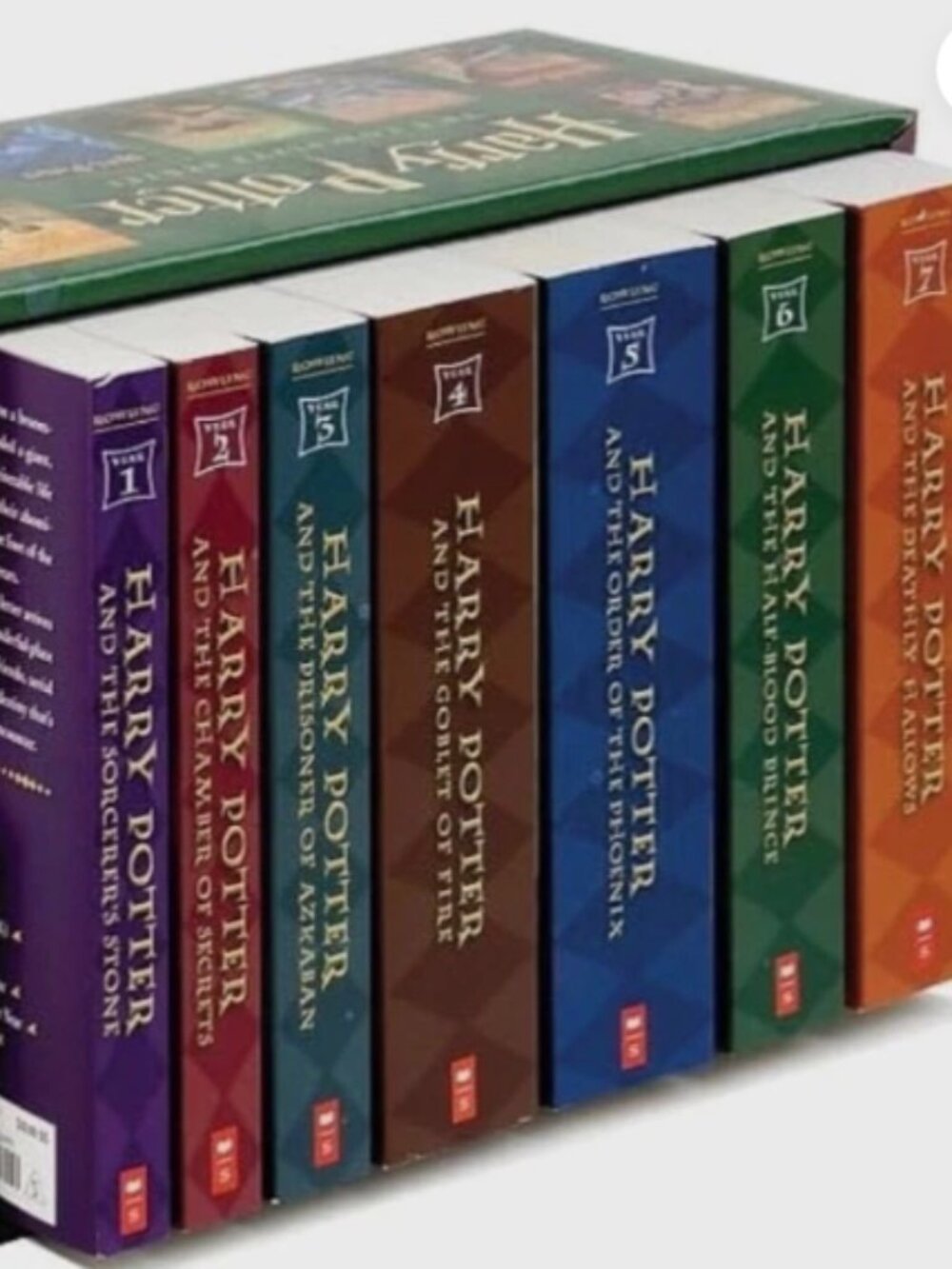 NEW Sealed Harry Potter J. K. Rowling Complete Series 1-7 Set Paperback